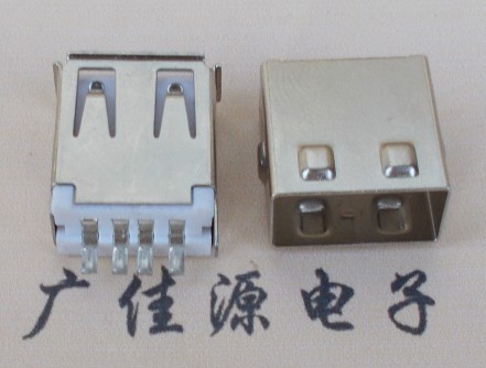  usb2.0焊線式帶鐵殼護套,內(nèi)部帶接地線腳