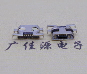 邁克/麥克MICRO USB 5P反向沉2.2MM,四腳反插無(wú)導(dǎo)位接口