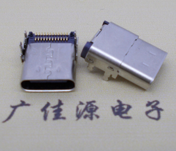 usb type c24p雙排貼片帶柱/雙殼加長type c連接器L=12.5 usb type c24p雙排貼片帶柱/雙殼加長type c連接器L=12.5