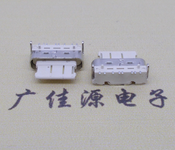 短體usb type c母座,臥式兩腳插板type c8p接口尺寸 短體usb type c母座,臥式兩腳插板type c8p接口尺寸