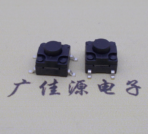 全塑膠按鍵開關原理|6x6x5防水貼片|輕觸開關焊接結構