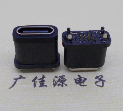 type-c16pin防水母座,防水等級IPX7高度系列6.8/7.30/7.60/8.20/10.0/10.5/15.0