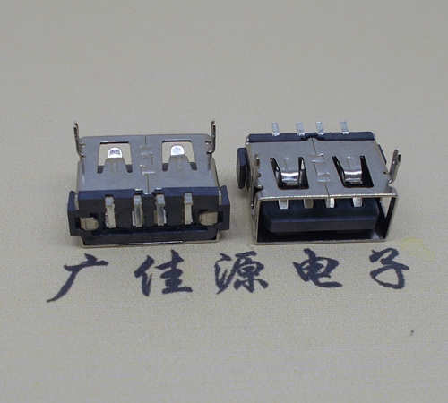 USB AF母座5.7MM膠直邊