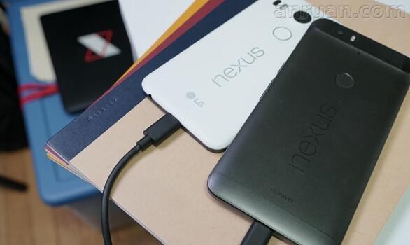 Nexus 6P、Nexus 5X接口互相供電 