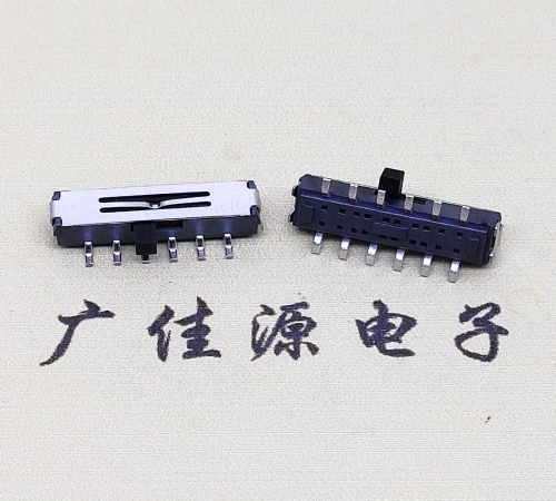 十二腳兩檔貼片臥式開關(guān)
